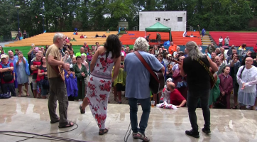 Tradiční folkový festival ukončila bouřka