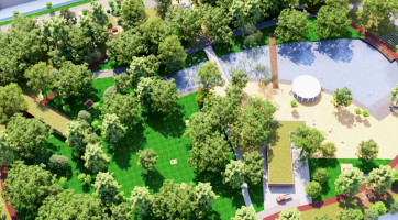 Radnice plánuje revitalizaci Panské zahrady v centru města