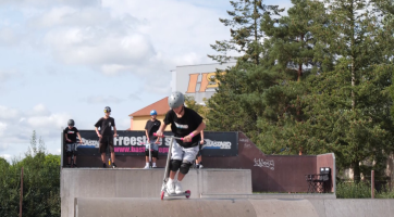 Freestyle day nabídl závody i exhibici