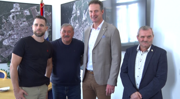 Na radnici zavítal Antonín Panenka