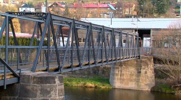 Město otevře rekonstruovanou lávku a novou cyklostezku