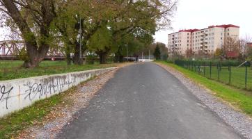 Uherské Hradiště dokončilo první etapu cyklostezky Mojmír 