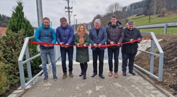 Ve Vsetíně se otevřel další úsek cyklostezky Rokytenka