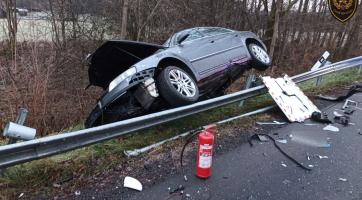 V pondělí ráno zasahovali hasiči u tří dopravních nehod