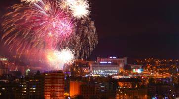 Zlín přivítá rok 2025 tradičním novoročním ohňostrojem