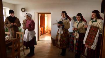 Svatá Barbora, Mikuláš nebo Luce procházeli Parkem Rochus