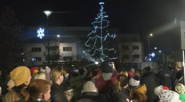 Mikuláš zavítal také na náměstí Velké Moravy