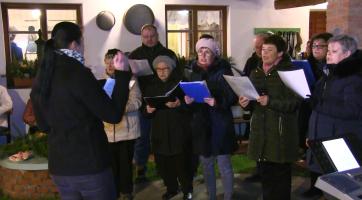 Na Starém kvartýru v Lužicích se už potřetí zpívaly koledy