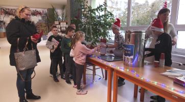 Vánoční atmosféra dorazila také na ZŠ Trávníky