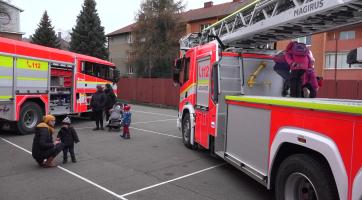 Profesionální hasiči z Uherského Hradiště opět otevřeli brány veřejnosti
