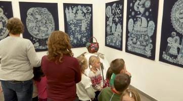 Slovácké muzeum uspořádalo pro veřejnost vánoční dílny