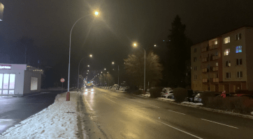 Vsetín pracuje na údržbě a modernizaci veřejného osvětlení