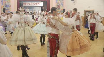 Na krojovém plese v Prušánkách se představili noví stárci