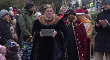 Ježíškovi přišli vzdát hold králové i zástupci místních částí