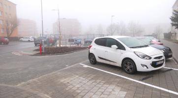Na sídlišti Východ přibyla nová parkovací místa