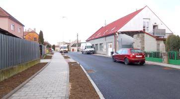Město zrekonstruovalo ulici Na Svárově v Jarošově