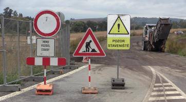 Oprava silnice z Bystřice pod Hostýnem do Hlinska bude pokračovat do roku 2026