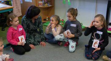 ZŠ TGM v Mařaticích pozvala předškoláky na zábavné odpoledne