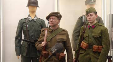 Výstava v muzeu je věnovaná 80. výročí osvobození města