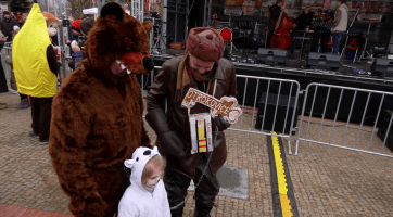 Fašank pobavil obyvatele města