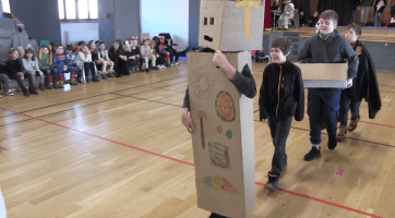 Děti ze základní školy prožily fašankový karneval