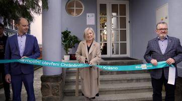 Zlínský kraj otevřel chráněné bydlení v místní části Krásno