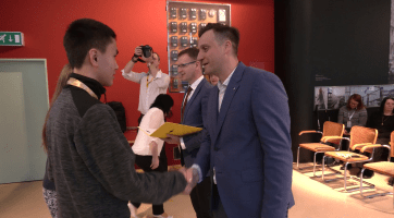 Medailisté ze zimní olympiády dětí si na kraji převzali ocenění