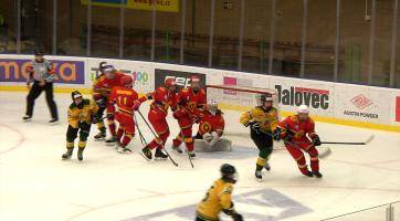 První semifinálový zápas vsetínský dorost s Hvězdou Praha prohrál 0:4