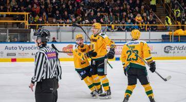 Zlín i Jihlava schytaly bůra. Vsetín s Litoměřicemi mají do finále blíž