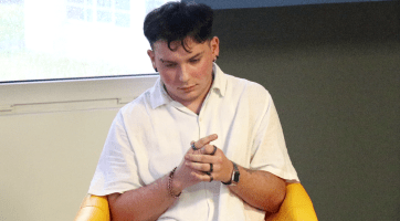 V hodonínské knihovně představil svou poezii mladý básník Lukáš Běloch