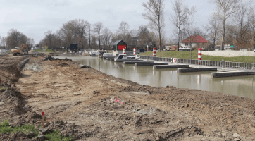 Ve Veselí začala stavba další části přístavu