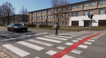 U frekventované křižovatky V Uherském Hradišti se za dva roky odehrálo osm nehod