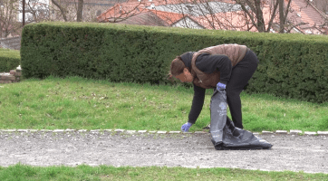 Klienti sociálně aktivizační služby uklízeli Kyjov