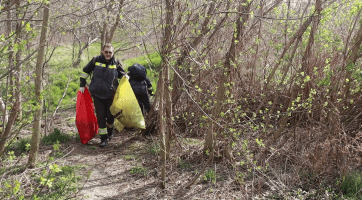 Dobrovolníci vyrazili na úklid Hodonína