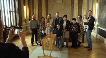 Uherské Hradiště přivítalo svého prvního letošního občánka