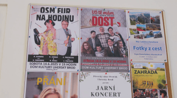 Dramaturgie brodského Domu kultury připravila na duben pestrý program