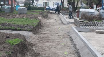 Kyjovské technické služby rozšíří chodník v Jungmannově ulici