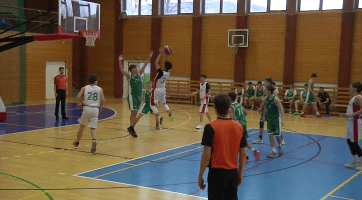 Na Lapači se hrála basketbalová Nadregionální liga U17M
