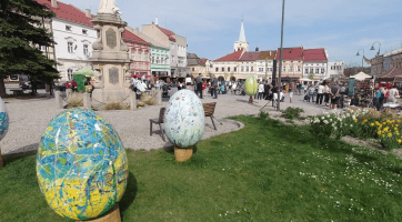 Velikonoční jarmark se ve Valmezu konal na Zelený čtvrtek 