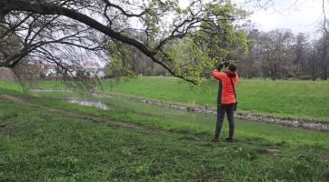 Odborná firma kontroluje stav stromů v zámeckém parku ve Veselí