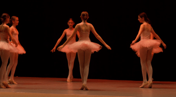 Ballerina přilákala do hlediště příznivců tanečního oboru ZUŠ 