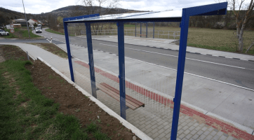 Město vybudovalo v Bohuslavicích nové zastávky a plánuje další stavby