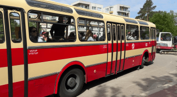 Na Den vítězství se ve Zlíně cestovalo časem