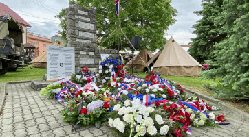 Obyvatelé si připomněli oběti 2. světové války