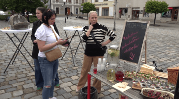 Při pikniku na náměstí jste mohli pomoct zlepšit veřejný prostor