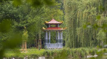 V Podzámecké zahradě se znovu otevírá Čínský pavilon