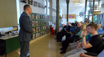 Knihovna BBB pozvala veřejnost na besedu o letcích RAF