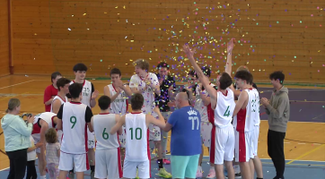 Basketbaloví junioři Vsetína porazili Přerov a vyhráli celou sezónu