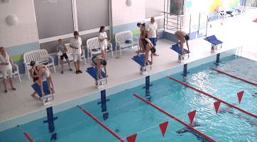 Vsetínské lázně hostily okresní přebor v plavání