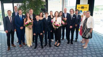 Zlínský kraj ocenil mladé talenty i hrdiny